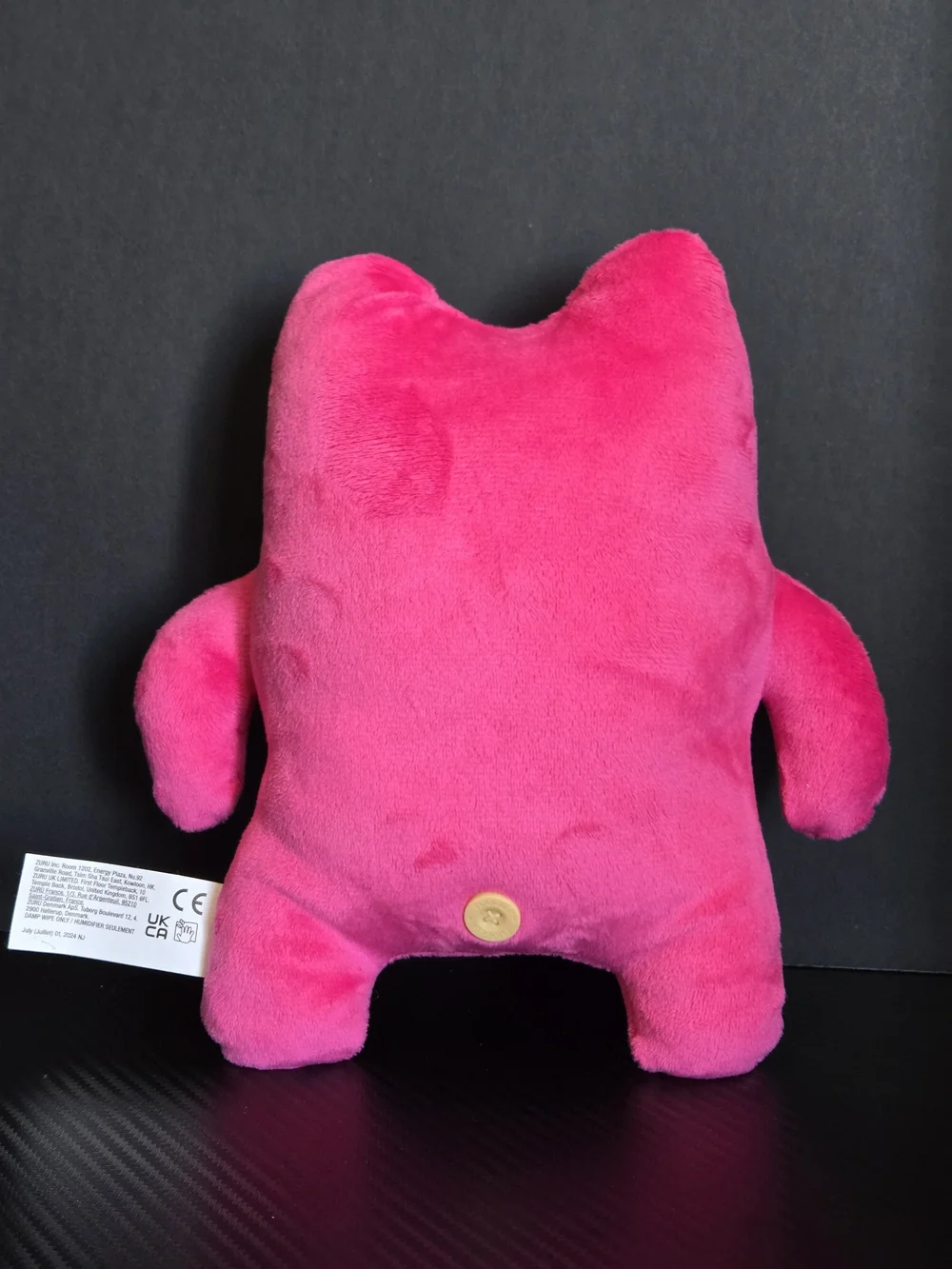 Fuggler Funny Ugly Monster Pink GREEDY GRINNER 9” Plush